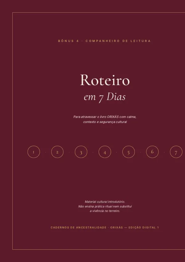 Roteiro de Leitura em 7 Dias